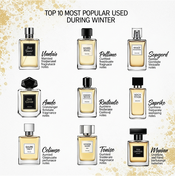 os 10 perfumes mais usado no inverno